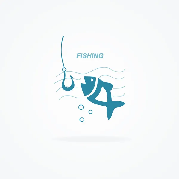 Σύμβολο της αλιείας — Διανυσματικό Αρχείο