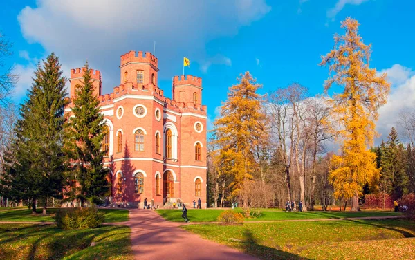 Arsenal Pavilion Alexander Park Tsarskoe Selo Pushkin Petersburg Russia October — Stockfoto