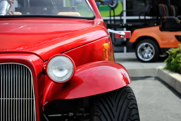 Red Coupe Replica — Stock Photo, Image