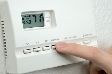 thermostat clipart