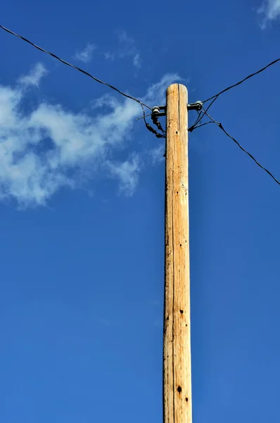 Electric pole — Stockfoto