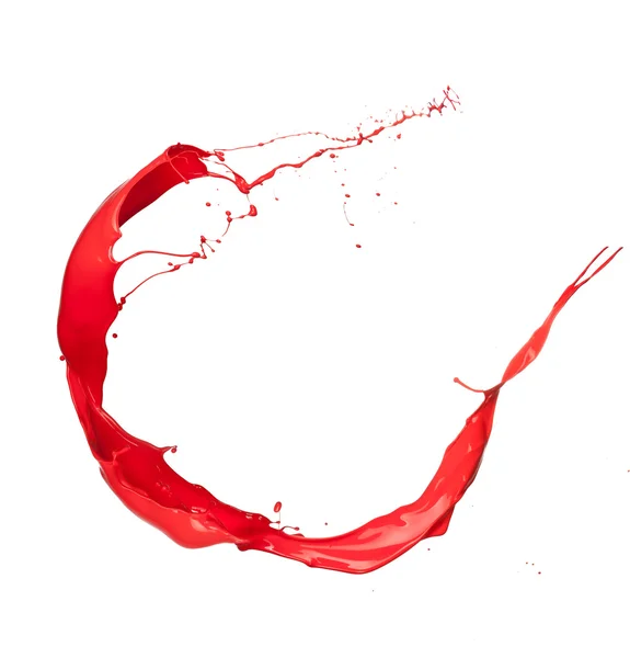 Red splash — Stock Photo, Image