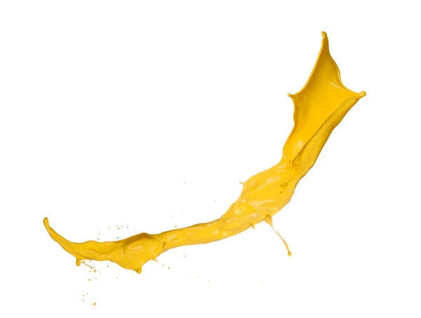 Salpicadura amarilla —  Fotos de Stock