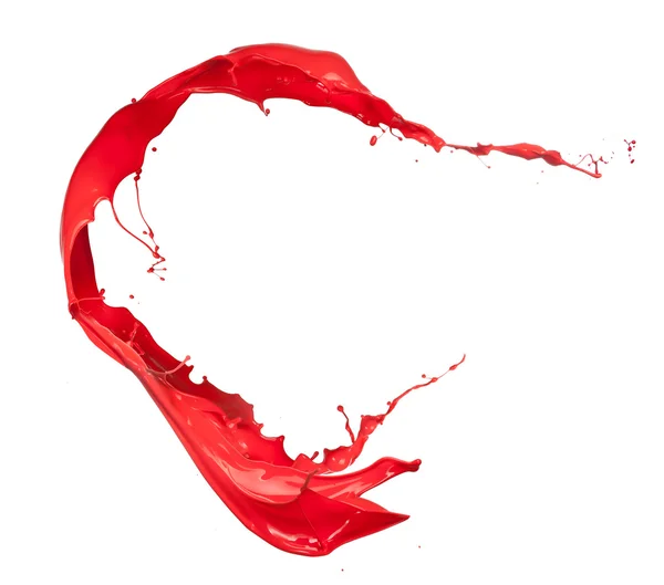 Red splash — Stock Photo, Image