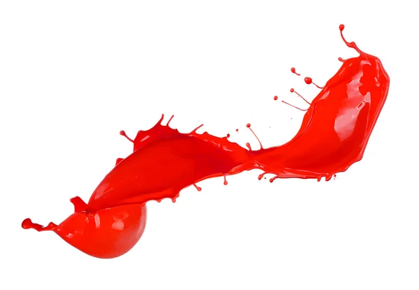 Red splash — Stock Photo, Image