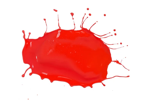 Kırmızı sıçrama — Stok fotoğraf