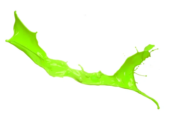 Green splash — Stock Photo, Image