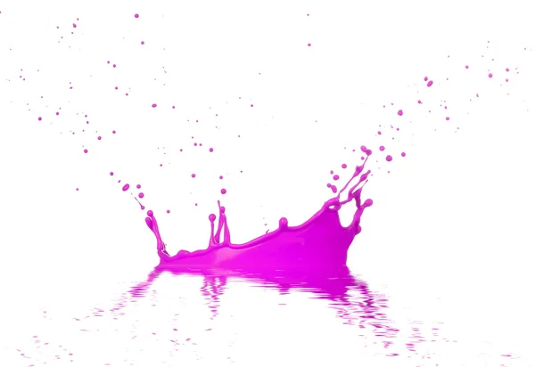 Pink splash — Stock Photo, Image