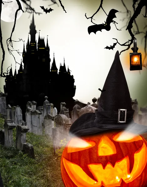 Halloween bakgrund — Stockfoto