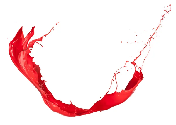 Red splash — Stock Photo, Image