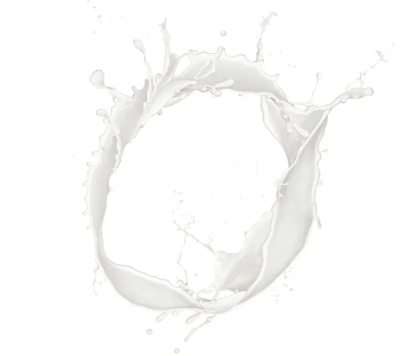 Mjölk ring — Stockfoto
