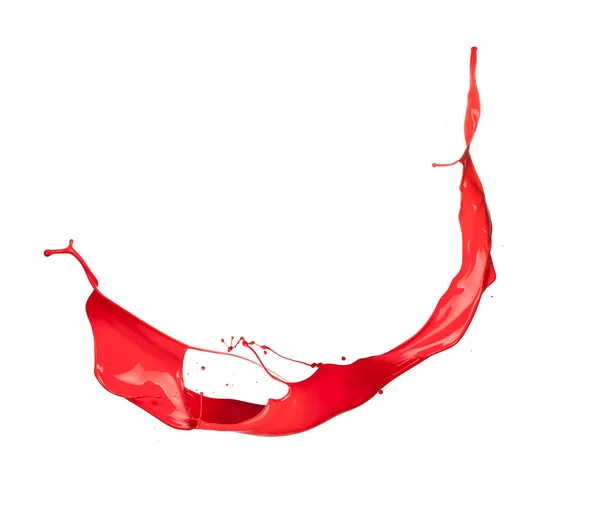 Kırmızı sıçrama — Stok fotoğraf