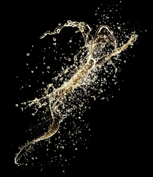 Champagne splash — Stock Photo, Image