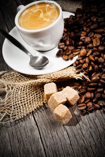 Café naturaleza muerta — Foto de Stock