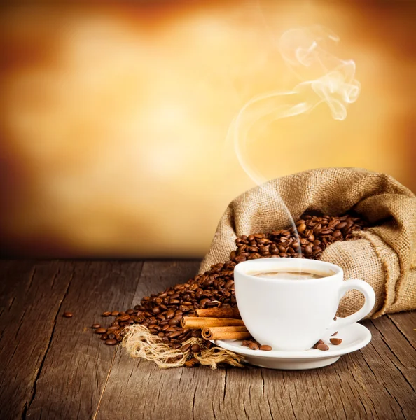 Koffie stilleven — Stockfoto