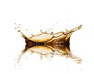 Cola veya kahve splash