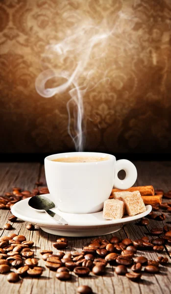 Kaffee-Stillleben — Stockfoto