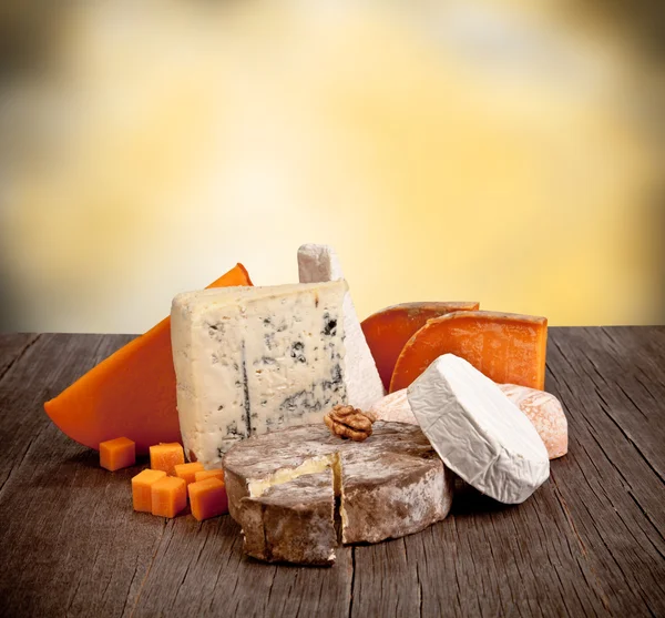 Французьких сирів — стокове фото