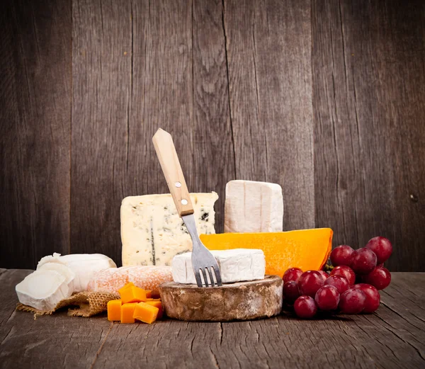 French cheeses — Stock Photo, Image