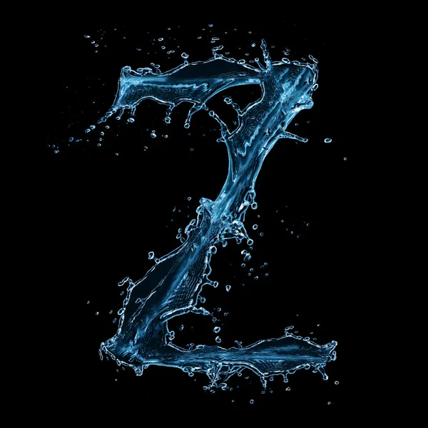 Lettera acqua — Foto Stock