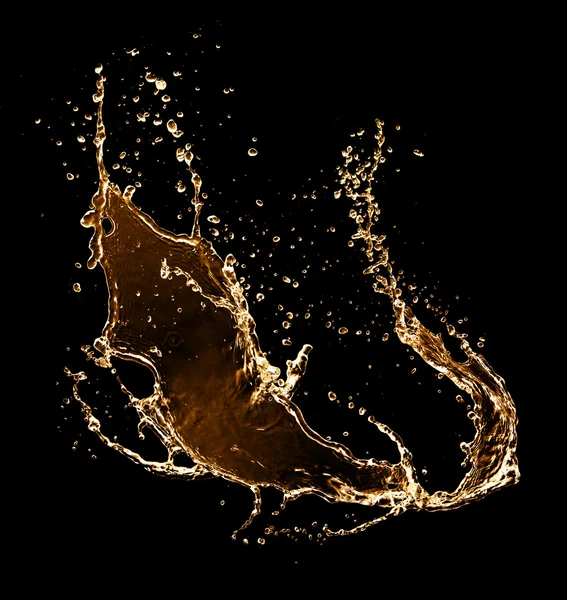 Champagne splash — Stock Photo, Image