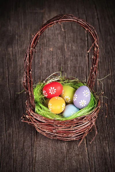 Easter basket — Stock Photo, Image