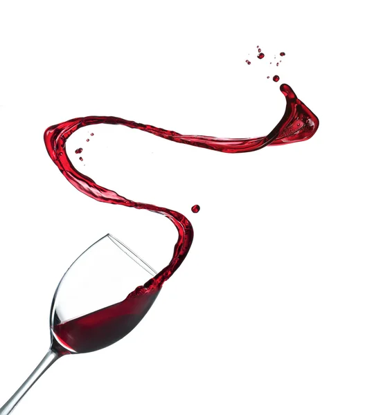 Wine splashes — Stock Photo, Image