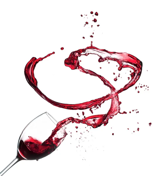 Salpicaduras de vino — Foto de Stock