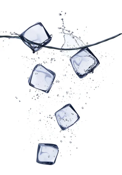 Ice cubes Royalty Free Stock Photos