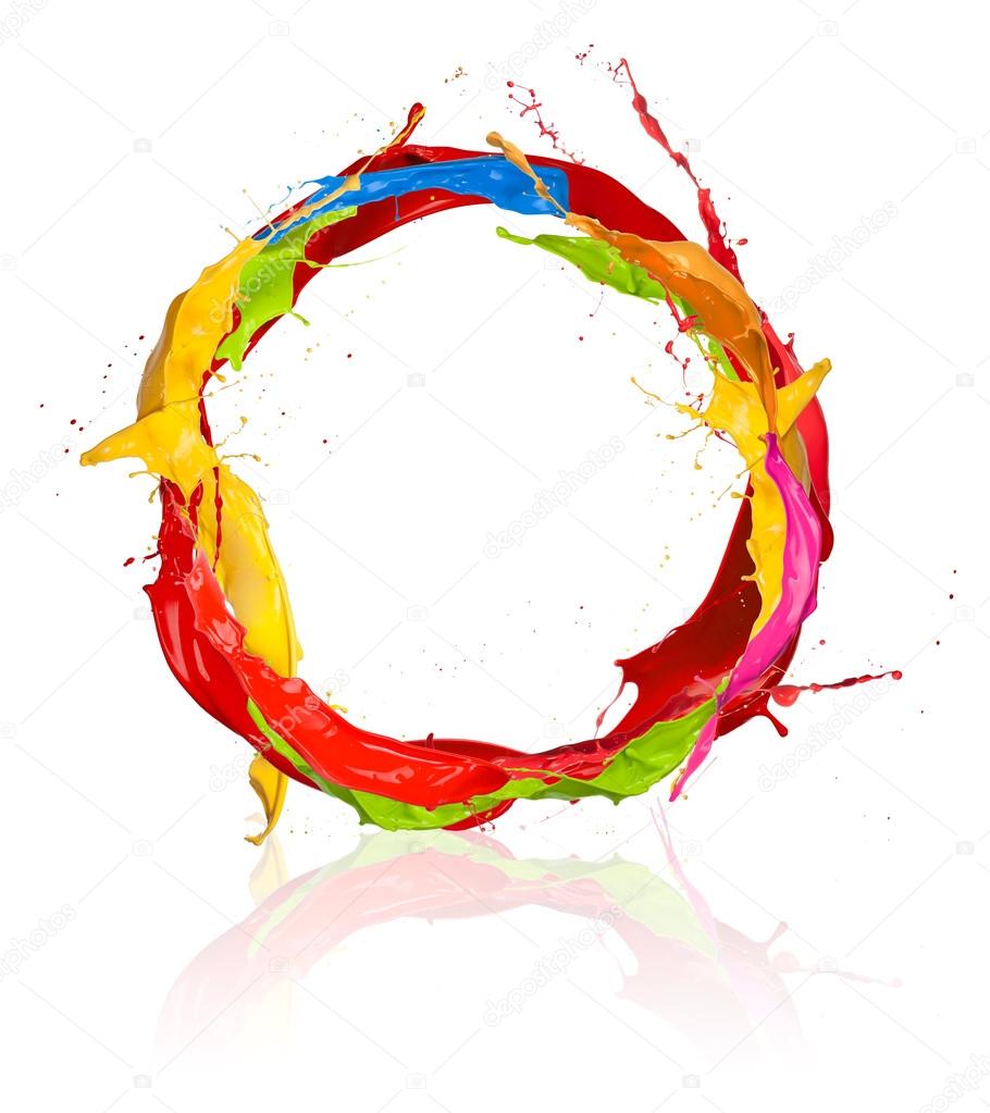 Colored circle