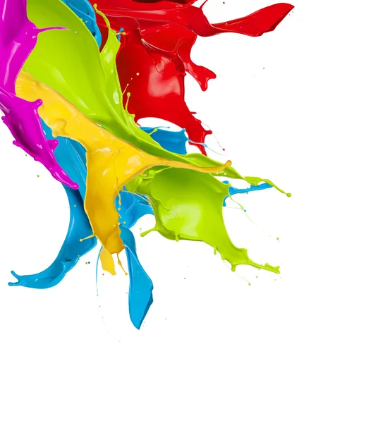 Paint splashes — Stock Photo, Image