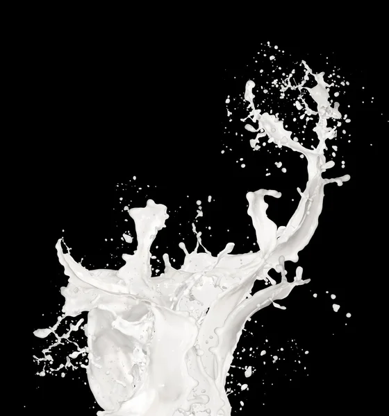 Milk splash — Stock Photo, Image