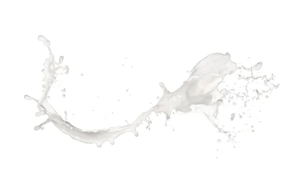 Milk splash — Stock Photo, Image