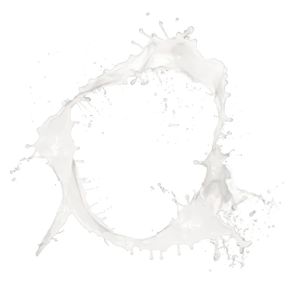 Milk splash — Stock Photo, Image