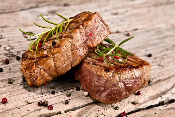 Beef steaks — Stock Photo, Image