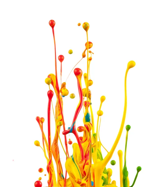 Colored splashes — Stock Photo, Image