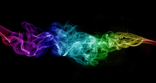 Colored smoke — Stock Image Colored smoke Stock Image