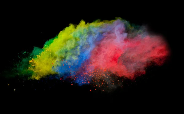 Colored powder — Stock Photo, Image