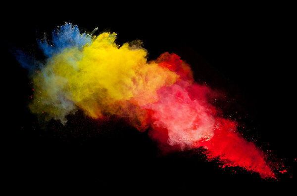 Colored powder