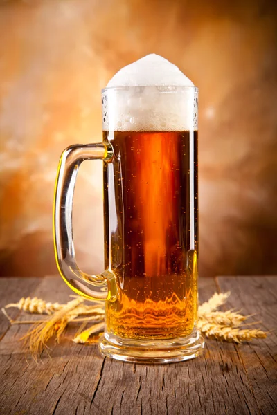 Bicchiere di birra — Foto Stock