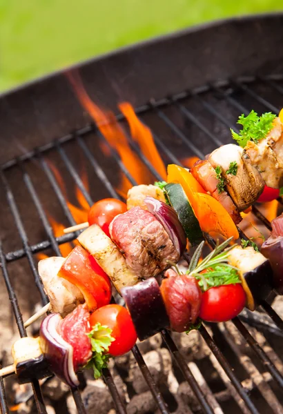 Grilled skewer — Stock Photo, Image