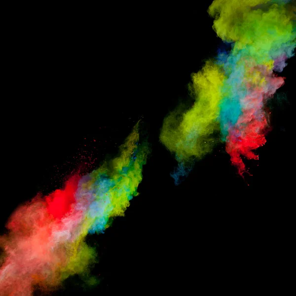 Polvo de color — Foto de Stock