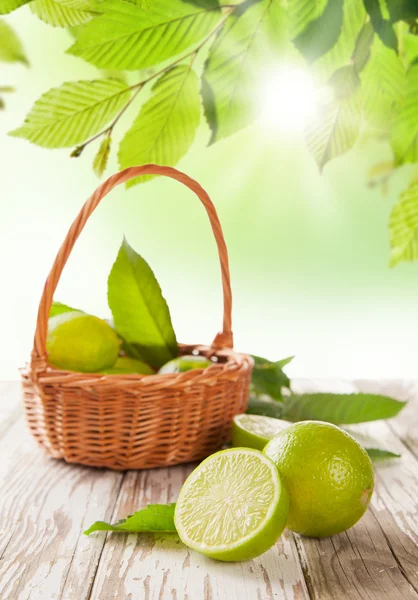 Fresh limes — Stock Photo, Image