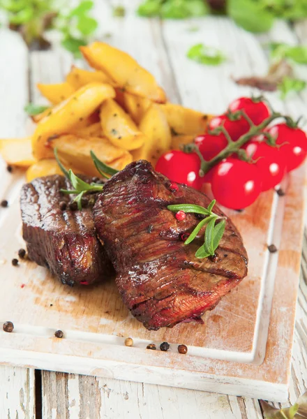 Beef steaks — Stock Photo, Image