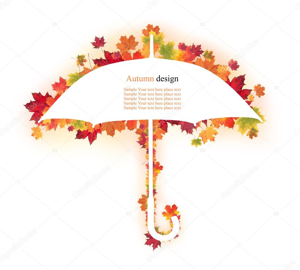 Favoloso disegno di foglie d autunno — Foto Stock © jag cz AF27