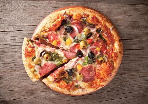 Italiensk pizza — Stockfoto