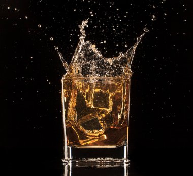 viski sıçramasına