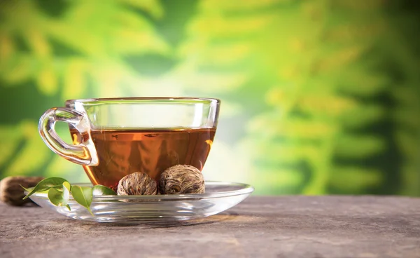 Цветущий чай — стоковое фото