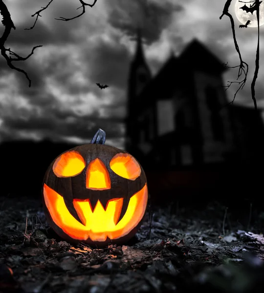 Halloween fundo assustador — Fotografia de Stock