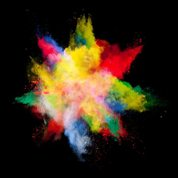 Renkli toz — Stok fotoğraf